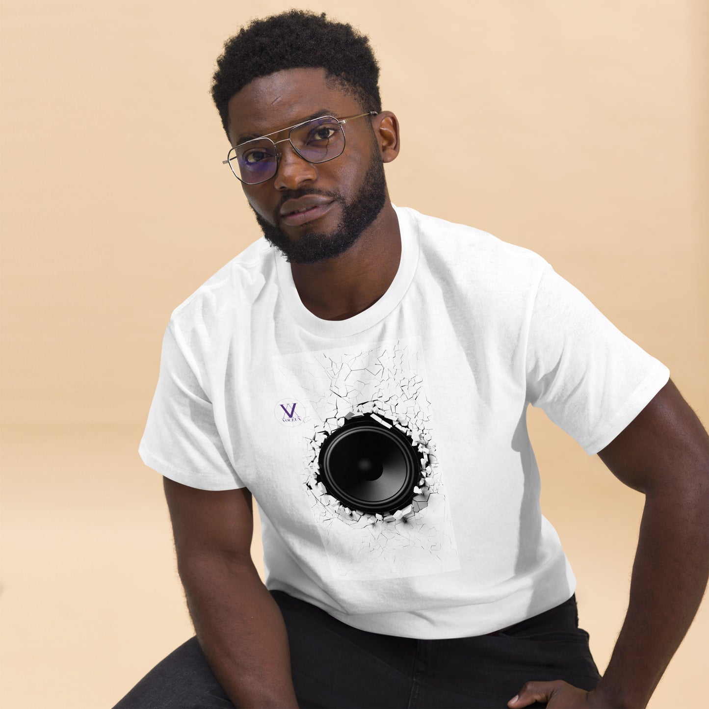 Voceux Tee Speaker Heart